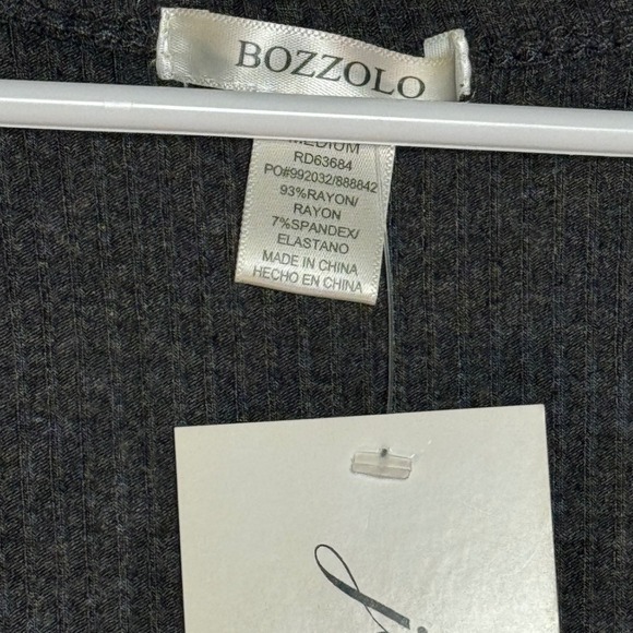 Jenn Fashion Ribbed Knit Dress / Size Medium / Sku0091 - Picture 2 of 6